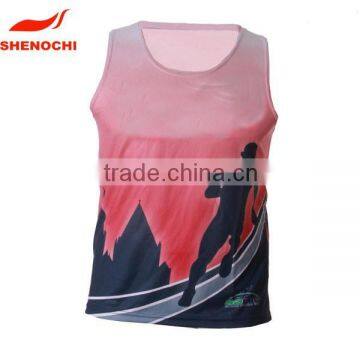 Wholesale Dry Fit Full Print Gym Singlets photo-1
