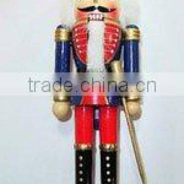 wooden figure soldier nutcracker