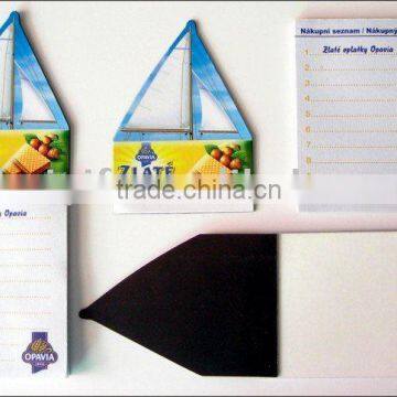fridge magnet with memo pad