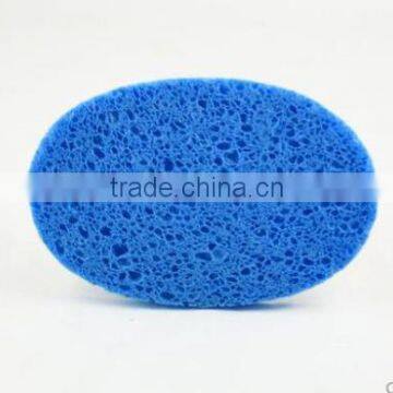 Natural Wood Pulp Cotton Wash Sponge Soft Cleansing Exfoliating Cleansing Flutter Thickening photo-2