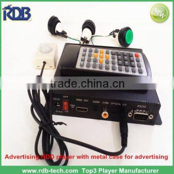 RDB Advertising HDD player with metal case for advertisement DS005-53