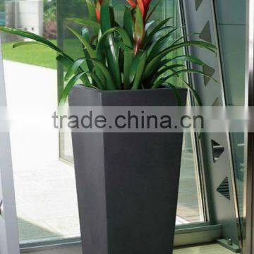 GR1390 classic rotational molding tapered cube plastic pot