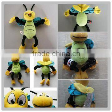 Popular Super Soft Yellow Bee Plush Stuffed Toys