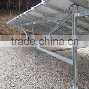 ground screw anchor for solar mounting system