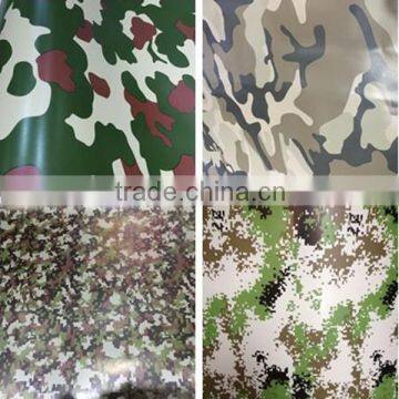 High stretchable removable self-adhesive digital camouflage car wrap film