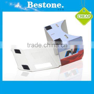 CHEAP Google Cardboard V1.0 DIY Educational vr Device Cardboard vr V1.0 With OEM Custom Logo photo-2