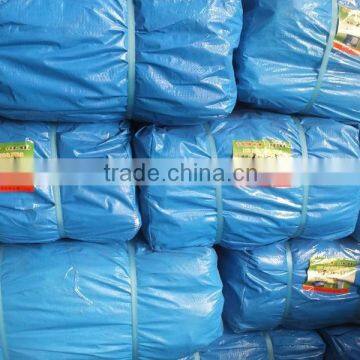 China Supplier Cheap PE Tarp High Tensible Leno Woven Fabric Striped Hem pp Rope Finished Colored Awning Make-to-order Tent Use photo-6