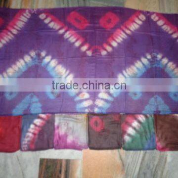 tie dye printed scarves pareo sarongs flower prints 2014