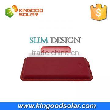 8000mAh Dual USB Li-polymer Battery Rohs Power Bank