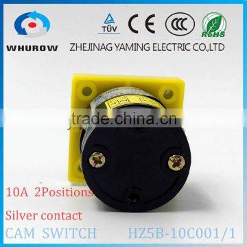 Cam Switch HZ5B-10C001/1 Silver Contact 10A 1 Pole 2 Positions 0-1 Start-stop Electrical Rotary Switch photo-5
