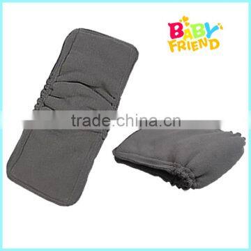 Leak Guard Organic Bamboo Charcoal Double Gusset Diaper Insert Quality Choice photo-3