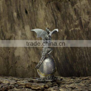 Metal Dragon With Skull