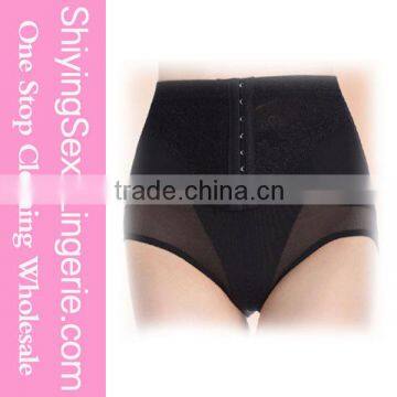 2015 Fir Slim Butt Black Floral Lace Splice Tummy Control Shapewear