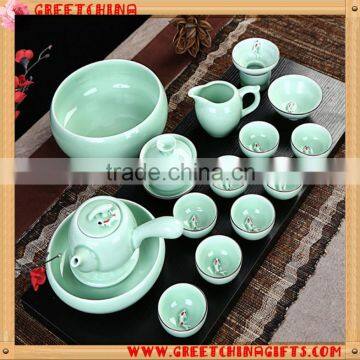 China ceramic tea set of 8 pieces