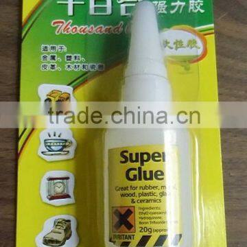 5g instant super power glue 502 in PE handy bottles