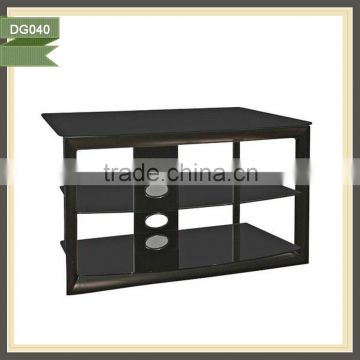 Metal Frame Tempered Glass Living Room Furniture TV Stand DG040