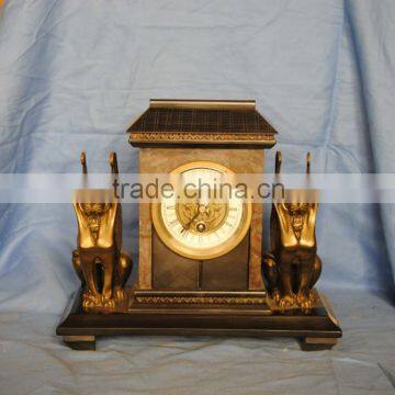 old portable clock