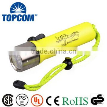 Hardness Elevated ABS Plastic & Aircraft Quality Aluminium Body Unstoppable Diving Torch Kit