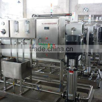 Full automatic 5000L/H stainless steel ro drinking water purification machine