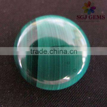 Natural Gemstone Malachite,Round Cabochon Beads Malachite Gemstone Beads