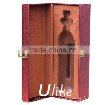 Hot Sell gift boxes twisted wine glass gift box wine glass packaging excellent single wine gift package box