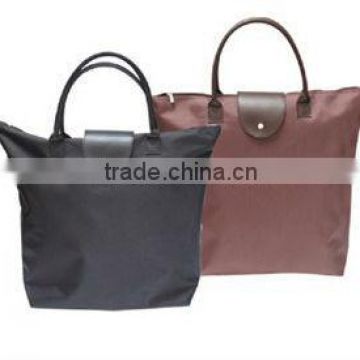 Nylon foldable shopping bag