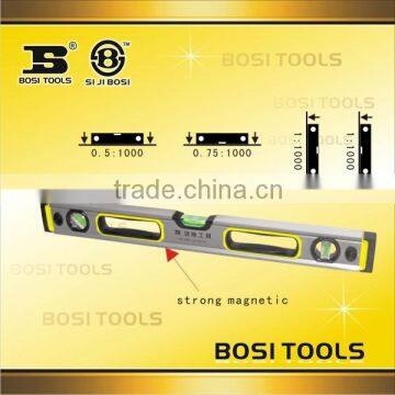 Aluminium Level Bubble Ruler Strong Magnetic