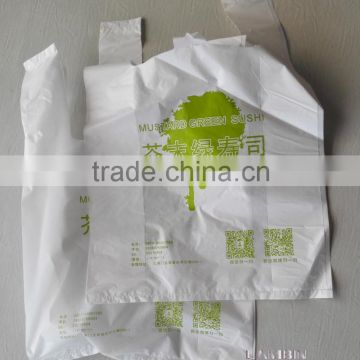 Sushi food clean packaging bag made from plastic bag factroy