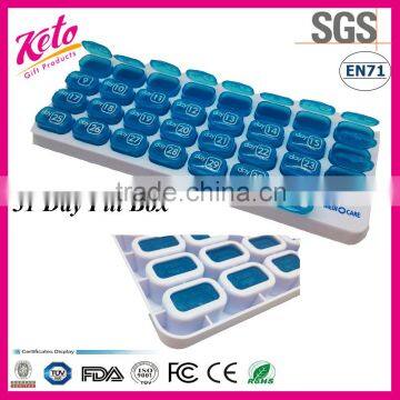 High Quality 31 Day Pill Box