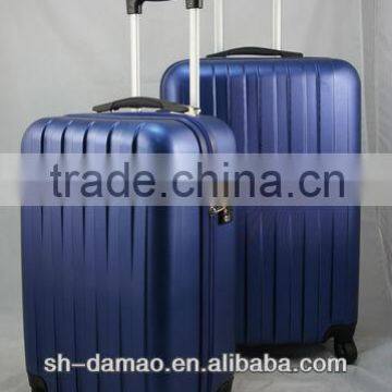new product for 2015 360 degree rotatory wheels outer shell shiny abs pc luggage