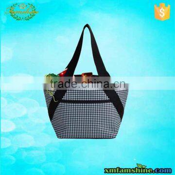 fashion customized 600d polyester shopping handle bag