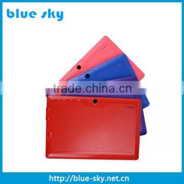 China Manufacturer Q8 Tablet pc With Front and Back Camera, Quad Core 7inch Tablets