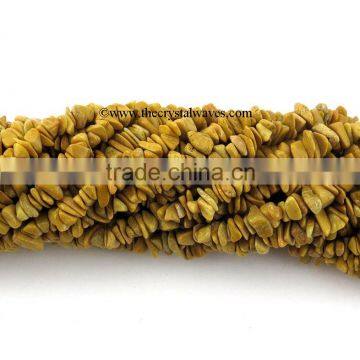 Camel Jasper Chips Strands