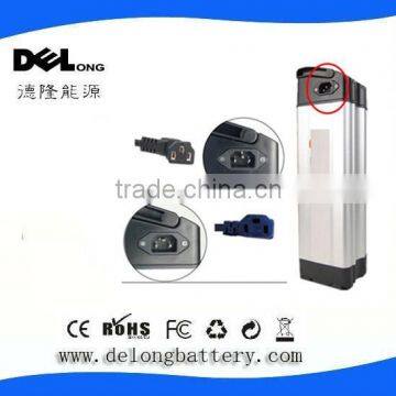 Directly sales electric bike battery 36V li-ion silver fish 12ah                        
                                                Quality Choice