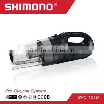 shimono high quality cyclone rechargeable handheld vacuum cleaner