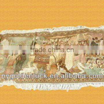 12ftx3ft chinese special Silk Road handmade 100% silk carpet