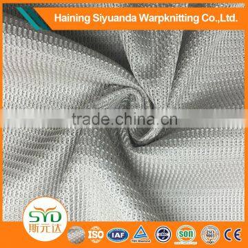 2016 New design polyester mesh jersey fabric durable waterproof athletic mesh fabric