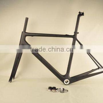 New style wholesale T700 outdoor sports china carbon frames,full crabon road frameset