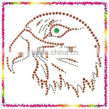 CROWN NAIL-HEAD IRON-ON RHINESTONE TRANSFER photo-4