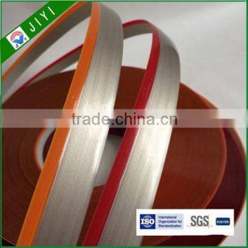 bicolor transparent ploymer edge banding