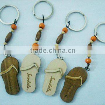 Wooden keychain