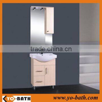 melamine bathroom cabinet with mirror cabinet