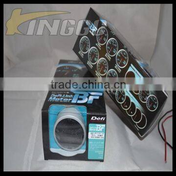 BF Series 60MM Auto Racing Gauge With White and Red Light