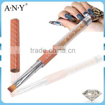 ANY Nail Art Beauty Design Crystal Nails Building Rhinestone Nylon UV Gel Nail Brush UV Gel Art