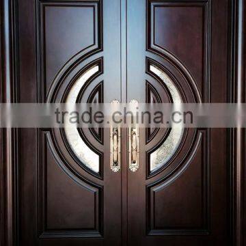 Forest Bright 72"x80" Solid African Mahogany Double Front Entry Doors                        
                                                Quality Choice