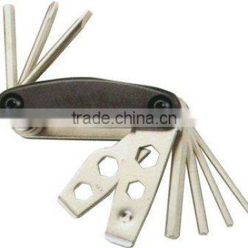 10 PCS FOLDING TYPE BICYCLE TOOLS (GS-4551Y03)