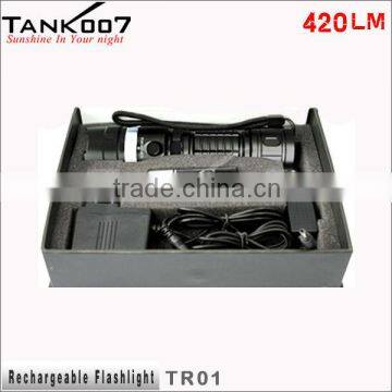Tank007 Police Led Rechargeable Flashlight TR01 photo-6
