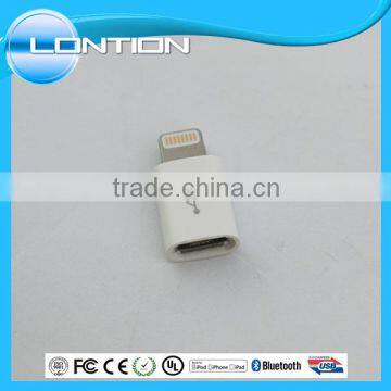 8 pin female micro usb connector with ABS shell sold by Lontion factory