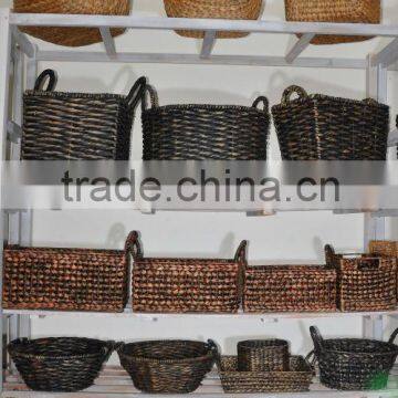 Water hyacinth basket