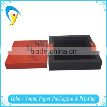 Custom Printed High Quality Wooden Rectangle Hat Box for Tea